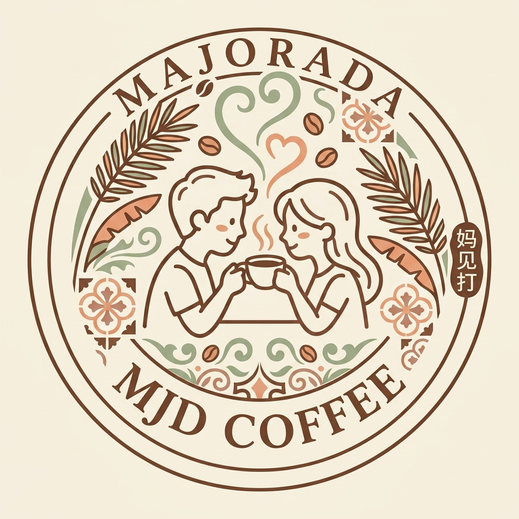 MAJORADA MJD Coffee Brand Logo