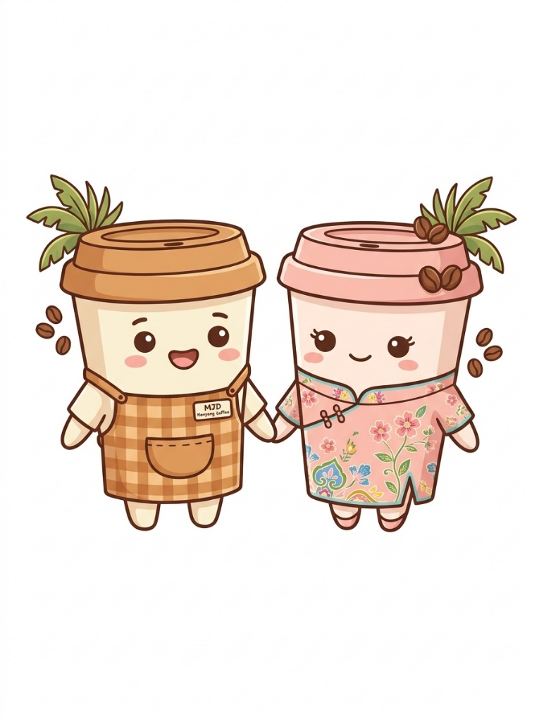 MAJORADA Mascot Couple